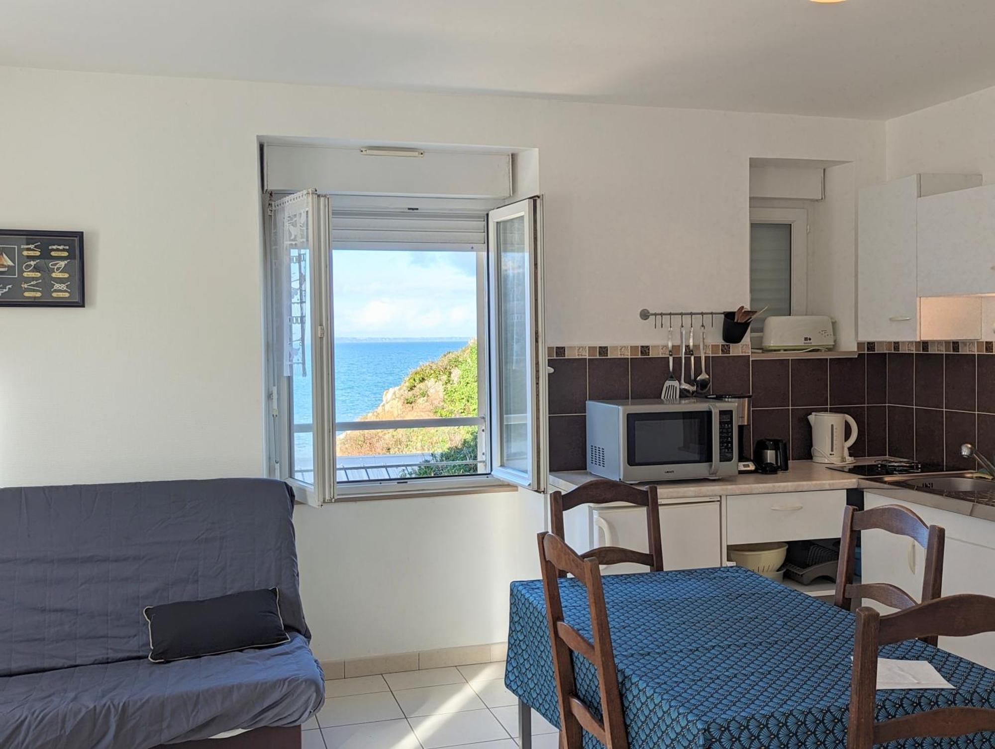 Planguenoual Appart Vue Mer-Au Pied Du Chemin De Randonnee " Bassan" מראה חיצוני תמונה