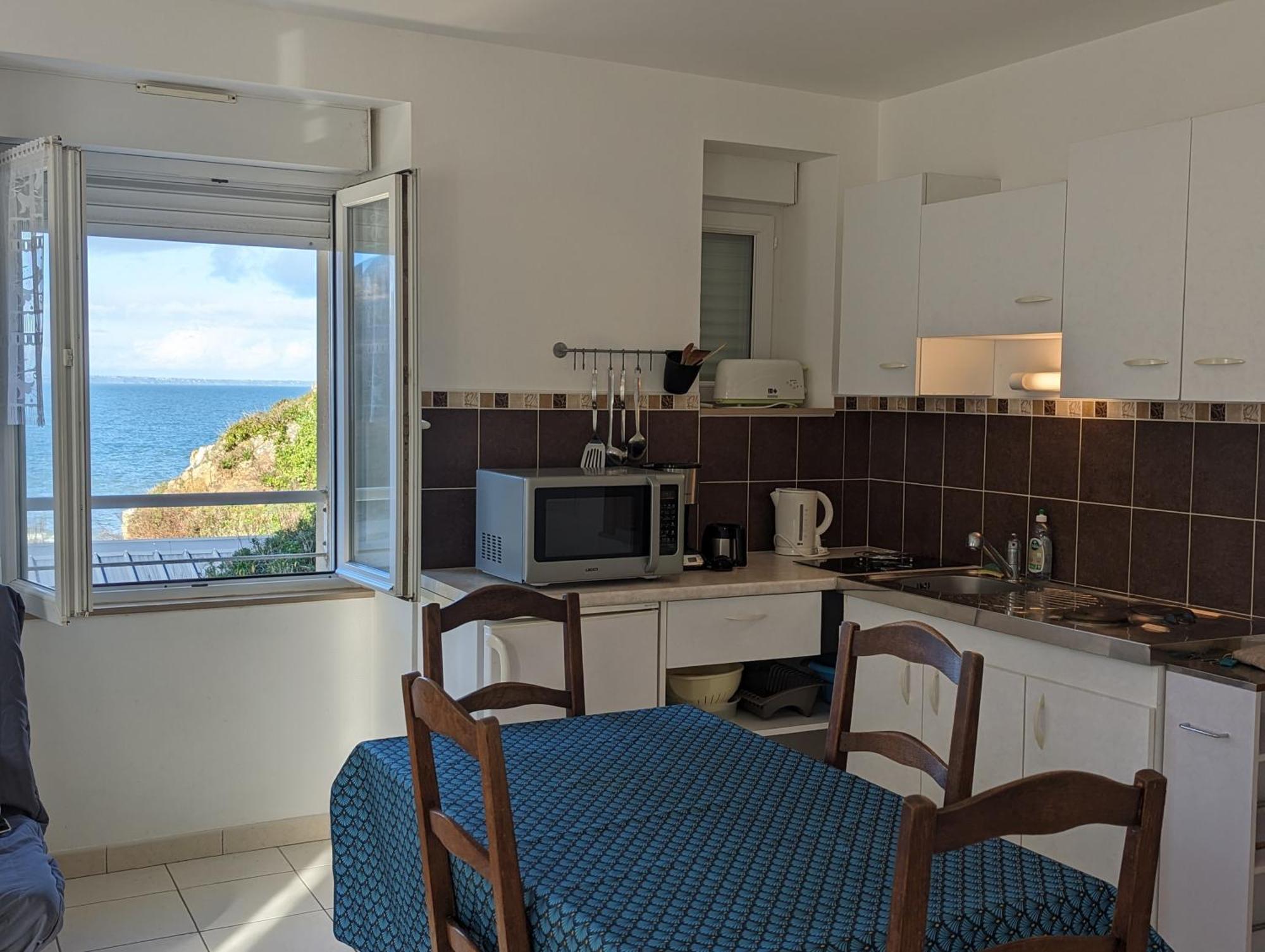 Planguenoual Appart Vue Mer-Au Pied Du Chemin De Randonnee " Bassan" מראה חיצוני תמונה